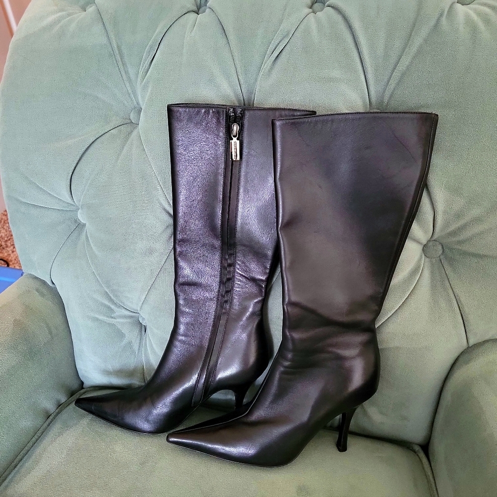 NWT Bruno Magli tall boots pointed toe size 36 - Picture 9 of 16